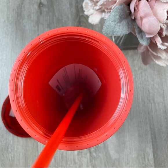 Starbucks Matte Red Heart Soft Touch Kaleidoscope Dome Valentine Tumbler - Picture 4 of 6